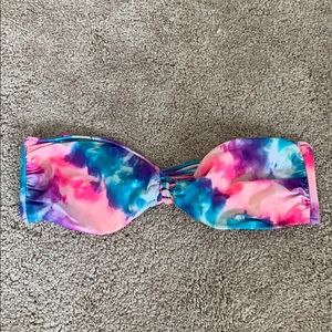 PINK Strapless Bathing Suit Top